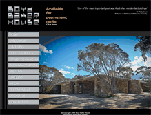 Tablet Screenshot of boydbakerhouse.com.au